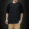 Benjamin – Oversized T skjorte med rund hals og korte ærmer