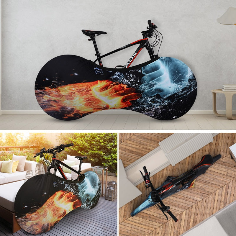 RideGuard – Elegante print cykelcover med holdbart modstandsdygtigt og iøjnefaldende design
