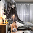 HomiVibe – Elegant sengehimmel med frynser og flæser til drømmende børneværelser