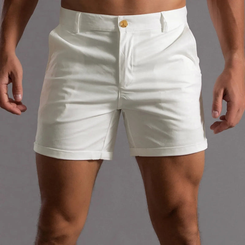 Joseph – Højtaljede shorts med lommedetaljer og slim fit design
