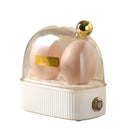 QuickBoil - Bærbar elektrisk æggekoger med kapacitet til 2 æg og automatisk sluk