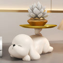 CozyPaws – Dekorativ hundeskålholder med moderne bakke