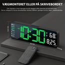 ColorPulse – Farverigt digitalt LED ur med fjernbetjening og tydeligt LED display