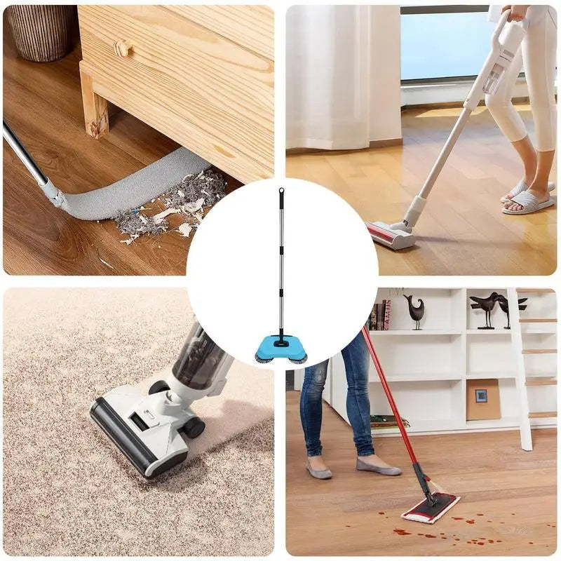 DustFlex – 3 i 1 fejestøvsuger med foldbart håndtag og støvbeholder