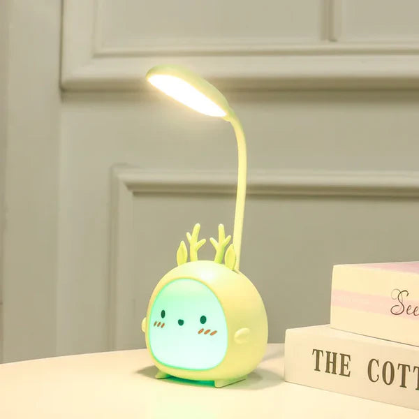 GlowPal – Justerbar bordlampe med USB port og øjenbeskyttelsesfunktion