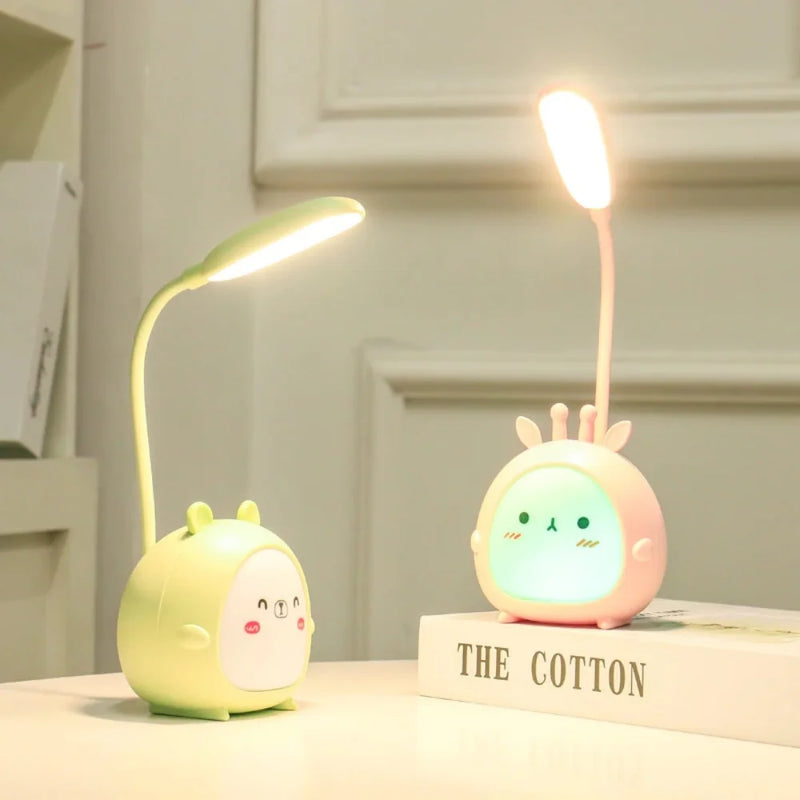 GlowPal – Justerbar bordlampe med USB port og øjenbeskyttelsesfunktion