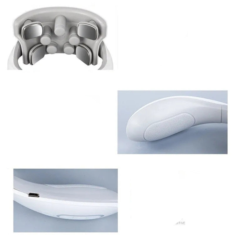 NeckNova – Smart nakkemassager med varme-hurtigopladning