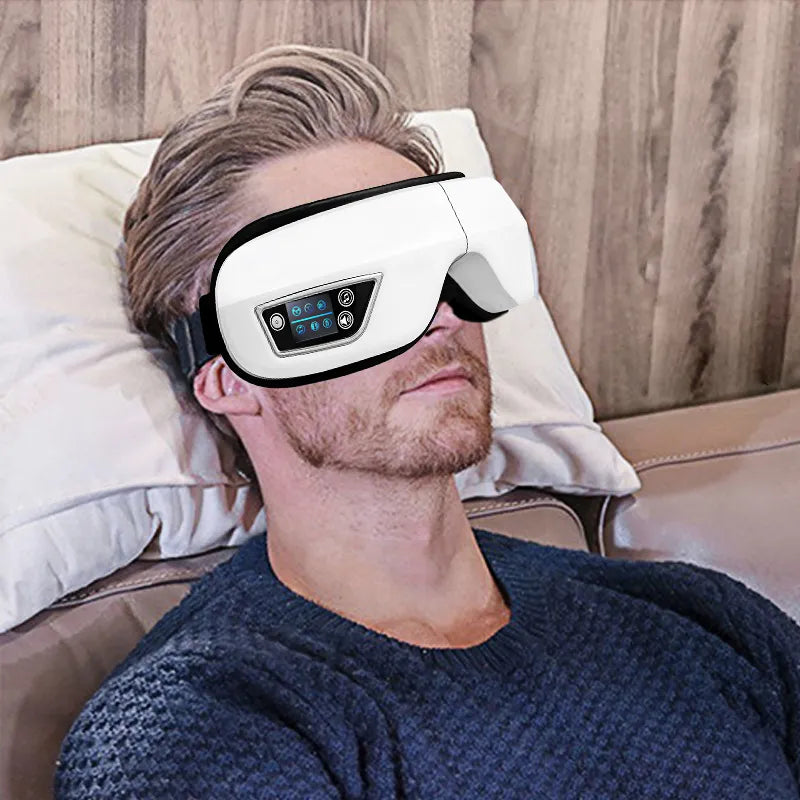 ClearSync – Stilfuld foldbar øjenmassager med varmevibration
