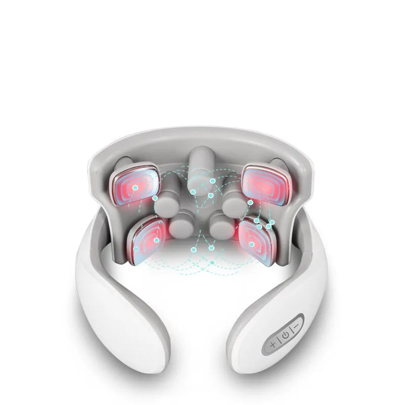 NeckNova – Smart nakkemassager med varme-hurtigopladning