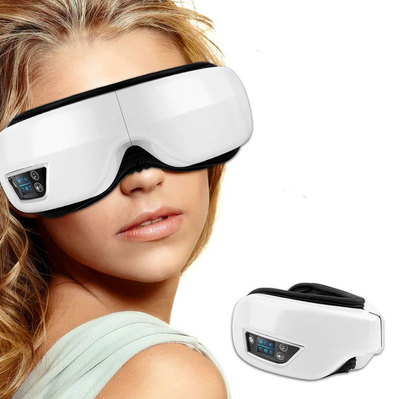 ClearSync – Stilfuld foldbar øjenmassager med varmevibration
