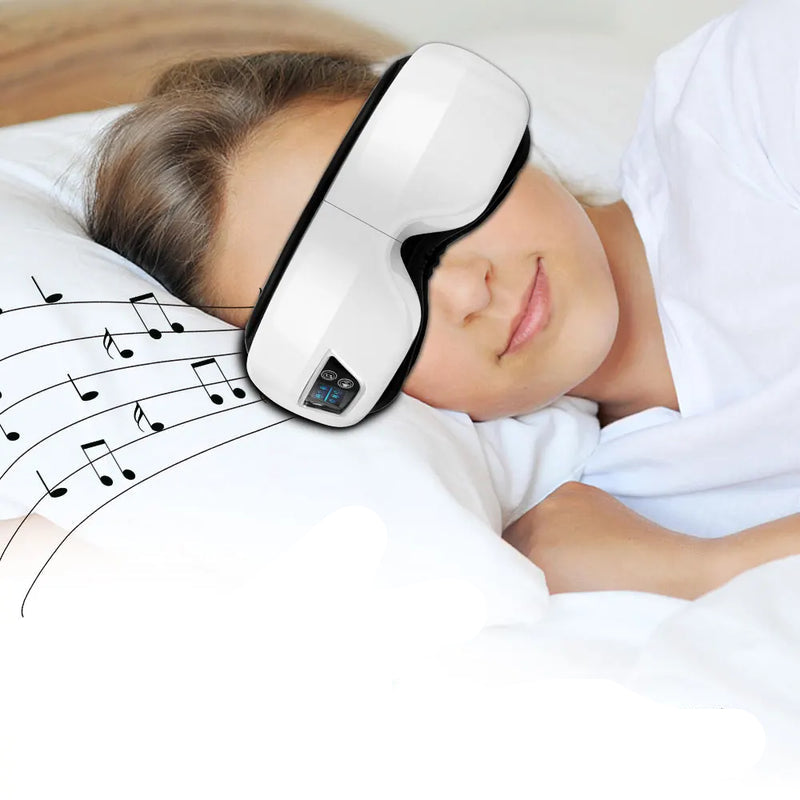 ClearSync – Stilfuld foldbar øjenmassager med varmevibration