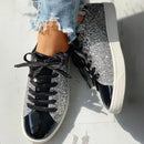 Lily - Trendy glitrende sneakers med polstret sål