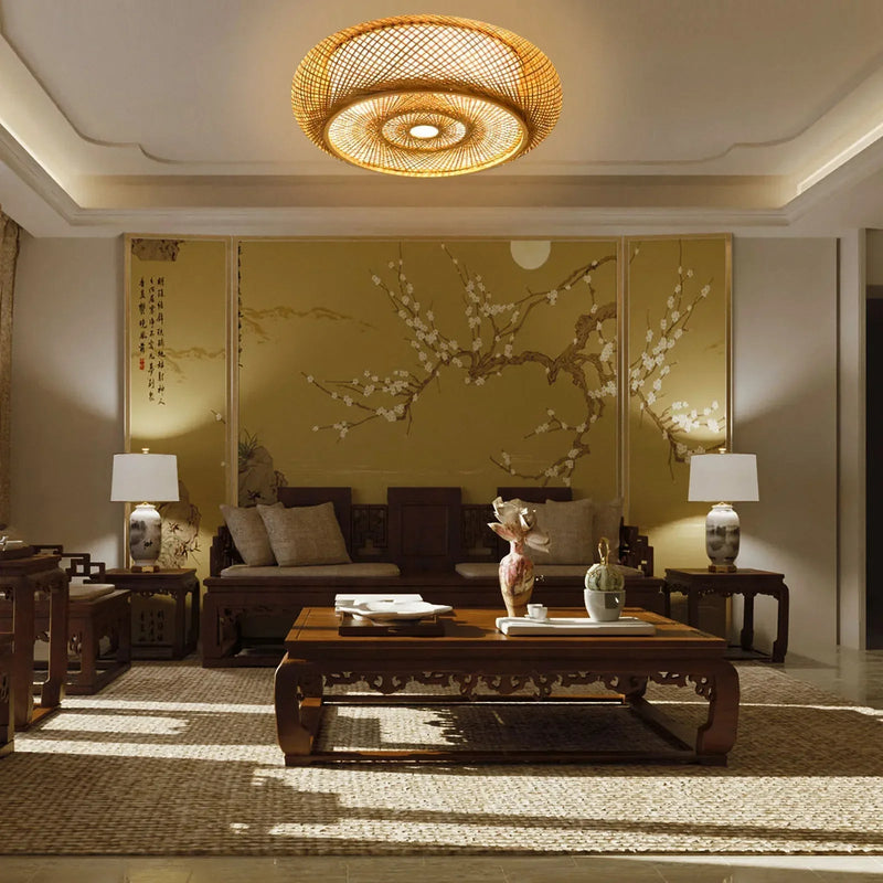 GlowArt - Kunstnerisk Loftslampe til Elegant Stemningsbelysning