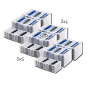 StackEase – Sammenfoldelig garderobebeholder med flere rum til pæn opbevaring