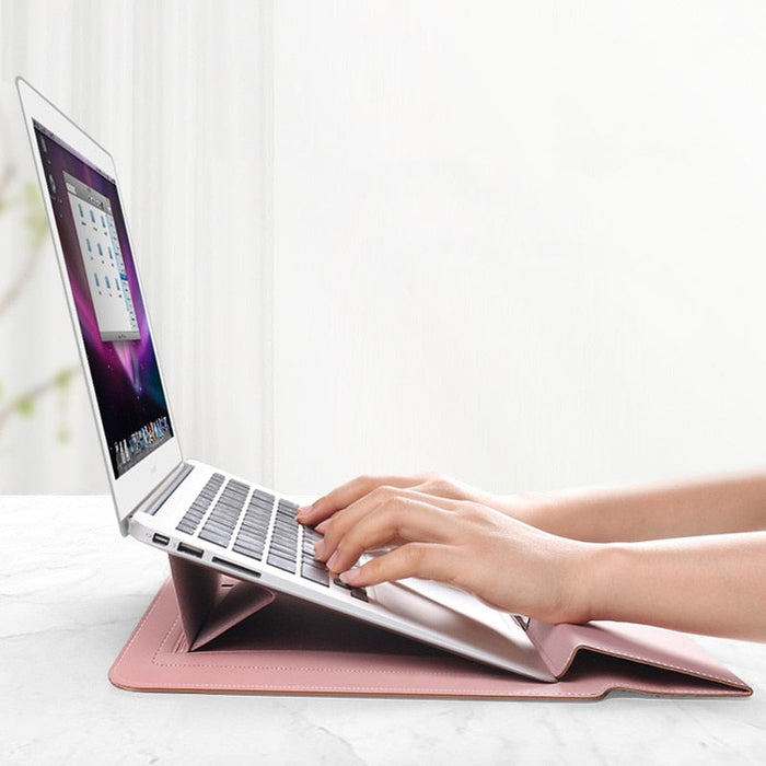 SmartGuard – Beskyttende laptopcover med opbevaringsrum og 3 i 1 design