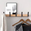 NeatSpace – Justerbart Vægophæng med Flytbare Dobbeltkroge til Fleksibel Opbevaring