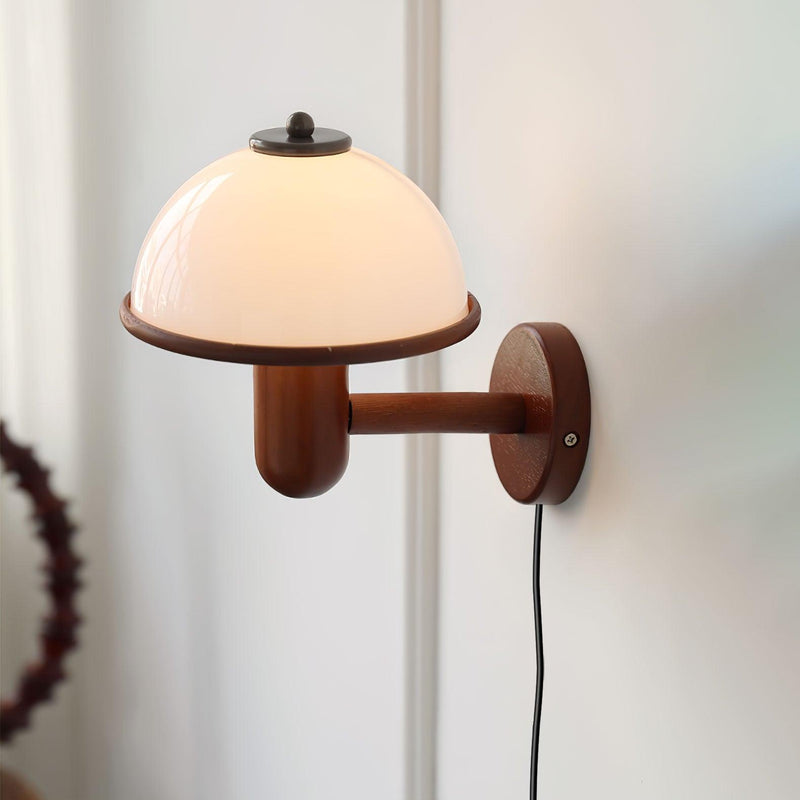 WoodMush – Unik Svampevæglampe med Naturinspireret Charme