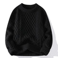 Emma – Oversized sweater med rund hals og ribkanter
