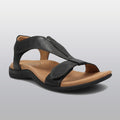 Martha - Moderne sandal med justerbar krog og skjoldrem