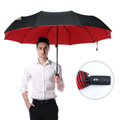 WeatherGuard - Vindtæt miniparaply med udvidelse med et enkelt klik