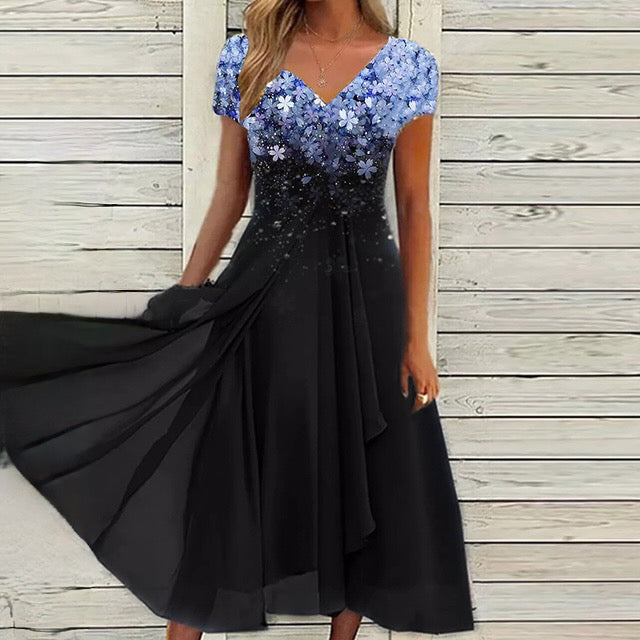 Ciara- Chic og elegant kjole til et glamourøst look
