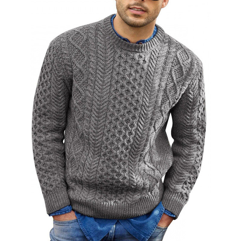 Matthew – Pullover med lange ærmer og slim fit design