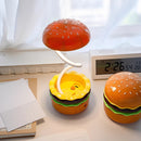 GlowBurger LED hamburgerformet lampe med blødt varmt lys