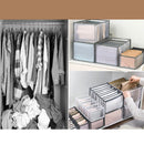 StackEase – Sammenfoldelig garderobebeholder med flere rum til pæn opbevaring