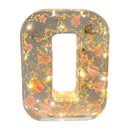 GlowPetal – Personlig Bogstavlampe Med Smukt Blomsterdesign