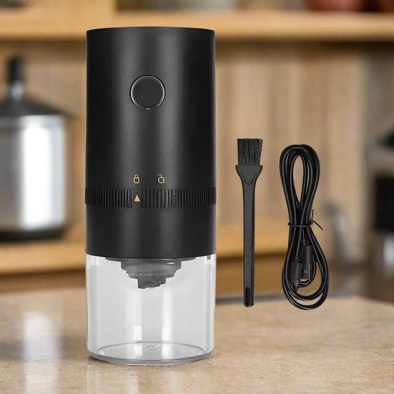 BrewMate – Kompakt Elektrisk Kaffekværn til Frisk Daglig Kaffe