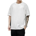Benjamin – Oversized T skjorte med rund hals og korte ærmer