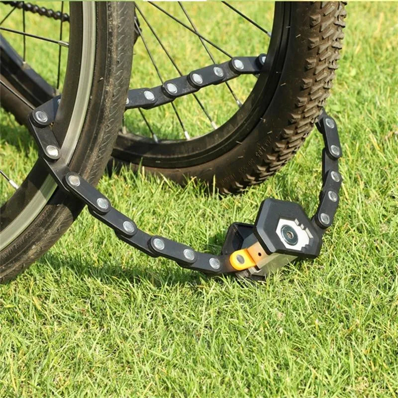 HexitGuard – Foldbar sikker lås med letvægts og kædedesign
