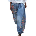 Maya – Jeans med afslappet pasform og dristigt design med vide ben