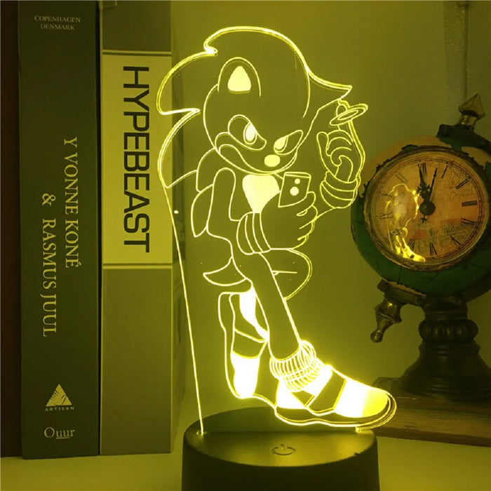 PixelGlow – Unik lydnatlampe med touch betjening og LED lys