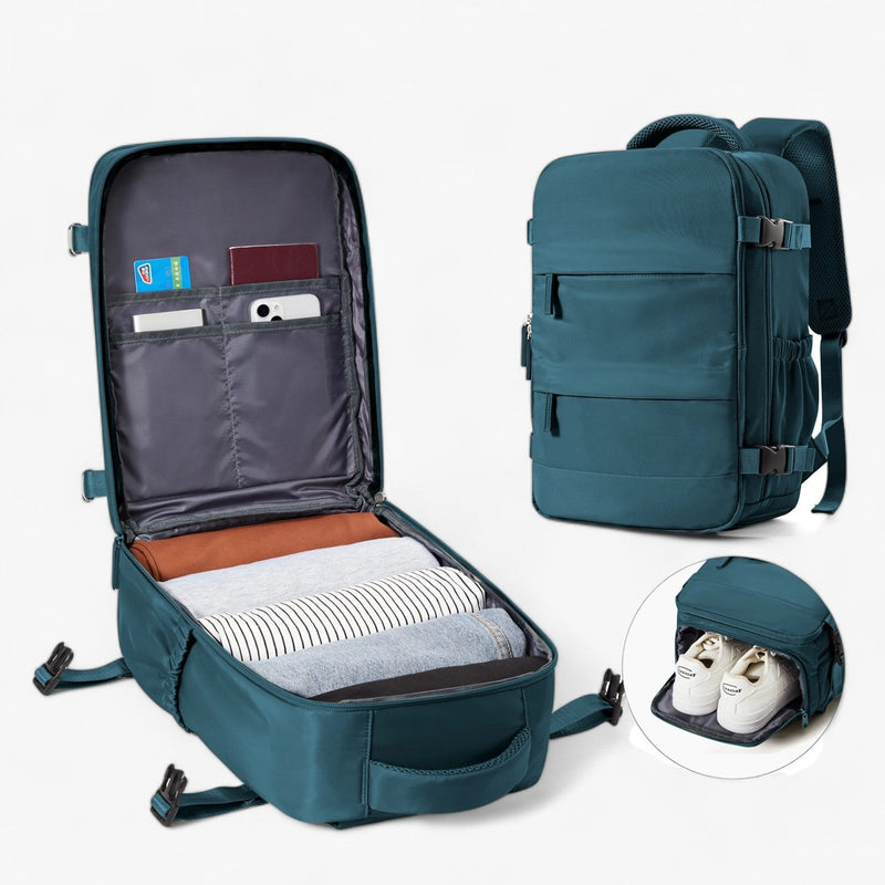 CarryMate - Kompakt kabine rygsæk med ergonomiske stropper