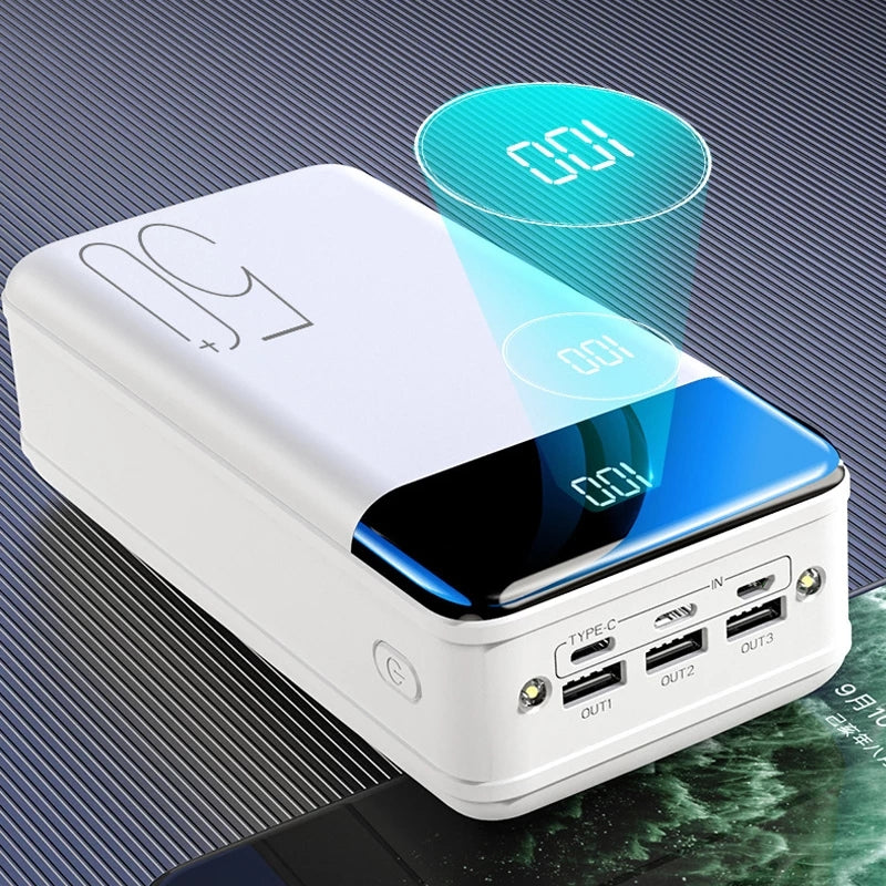 PowerMax – 50000mAh Powerbank med ultrahøj kapacitet og hurtig opladning
