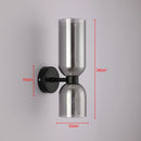 GlowGlass - Elegant væglampe i glas med justerbar belysning