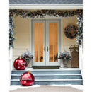 ChristmasGift| Oppustelig dekoreret bold