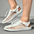 StepNest - Åben tå sandal med slip on og justerbart design