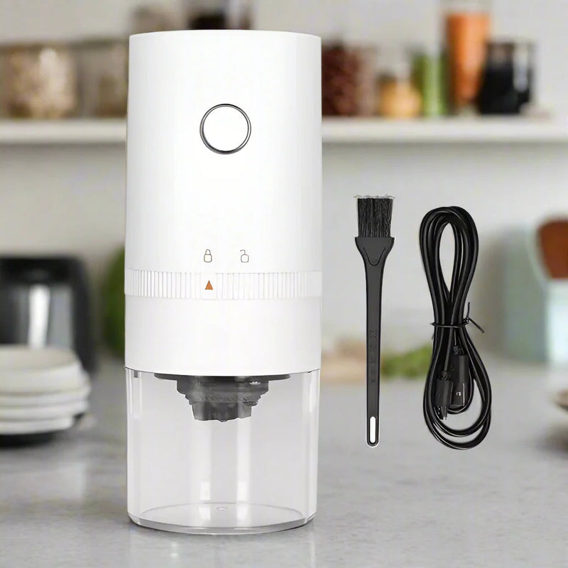 BrewMate – Kompakt Elektrisk Kaffekværn til Frisk Daglig Kaffe