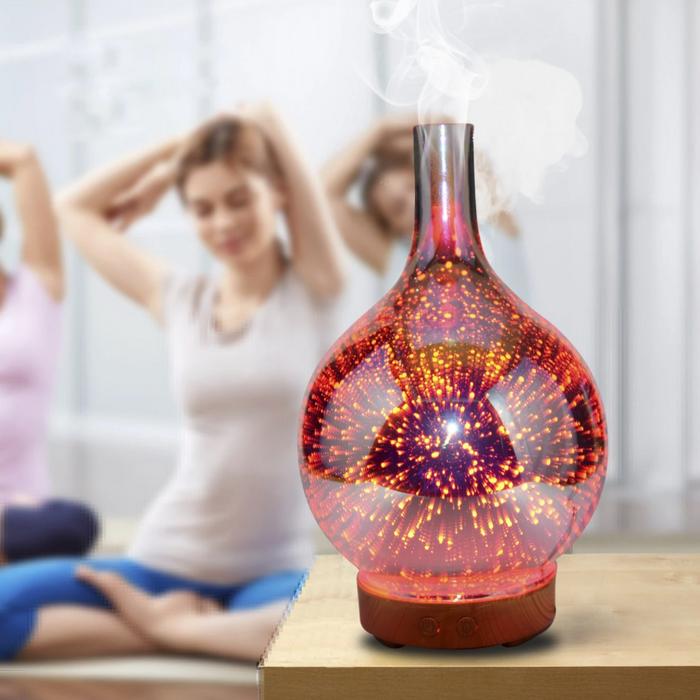 HushAura – USB luftdiffuser med beroligende duft og blid lysdisplay