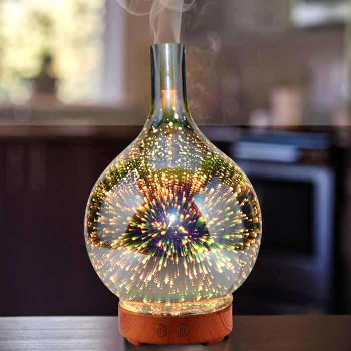 HushAura – USB luftdiffuser med beroligende duft og blid lysdisplay