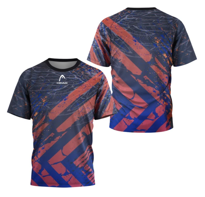 Alexander - Casual t shirt med korte ærmer og rund halsudskæring