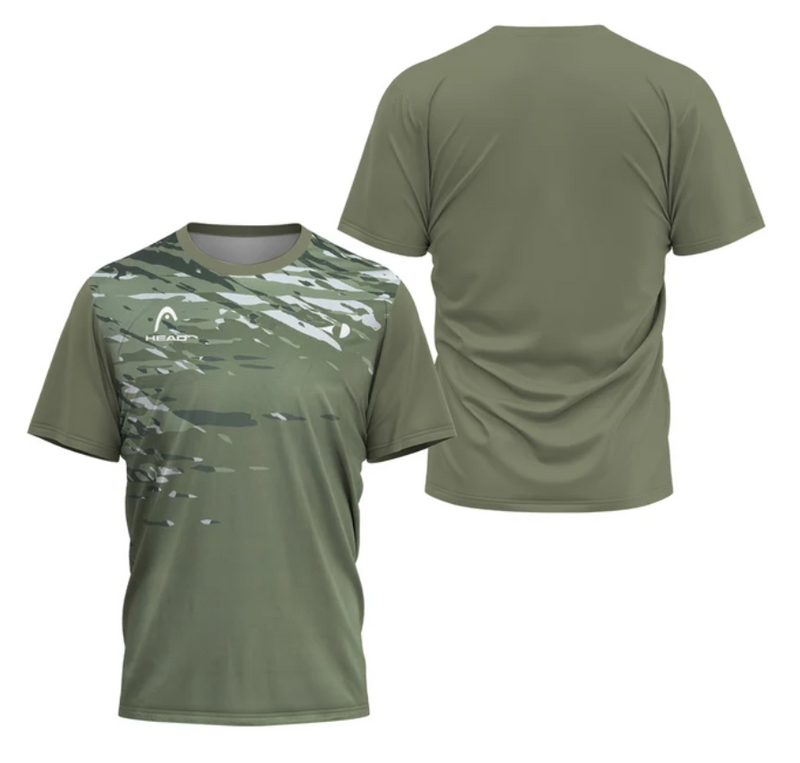 Alexander - Casual t shirt med korte ærmer og rund halsudskæring