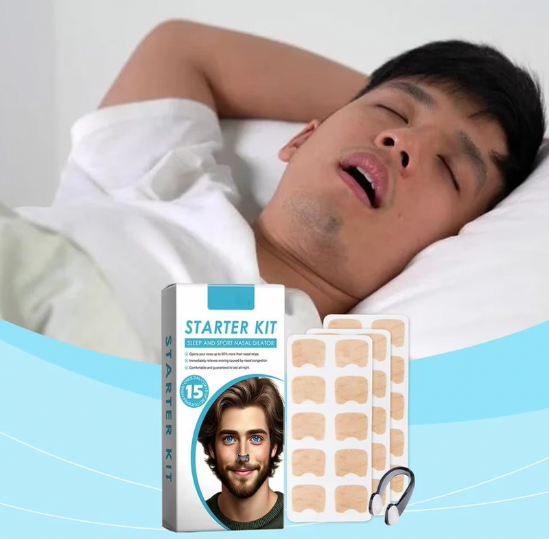 BreatheEasy – Næsestrimler 1+1 Gratis til Komfortabel Åndedræt