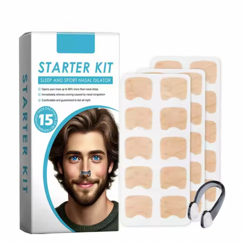 BreatheEasy – Næsestrimler 1+1 Gratis til Komfortabel Åndedræt