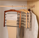 WoodFlex - Multifunktionel Bøjle til Organisering af Tøj