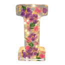 GlowPetal – Personlig Bogstavlampe Med Smukt Blomsterdesign