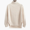 Ellen| Halv Rullekrave Pullover strikket sweater