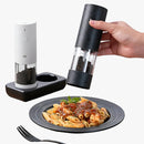 SpiceMaster – Elektrisk Peber- og Saltkværn med LED og 6 Justerbare Hastigheder